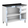 Balcao Itatiaia Luce 3 Portas 2 Gavetas com Tampo Branco-7fab6461-3ee9-4f2e-991b-661747f9e73b