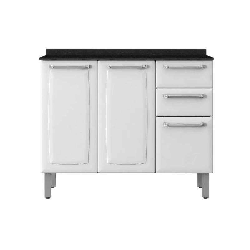 Balcao Itatiaia Luce 3 Portas 2 Gavetas com Tampo Branco-090c46f0-fa87-41b4-b2ca-fdfaaf157b4c