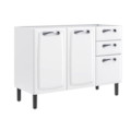 Balcao Itatiaia New Premium sem Tampo 3 Portas 2 Gavetas Branco-537a3457-a834-4f8c-bc28-9ed1d473a025