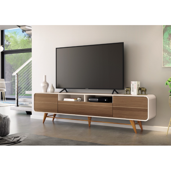 Bancada Epoca 2.2 HB Moveis 2 Portas para Tv de ate 85