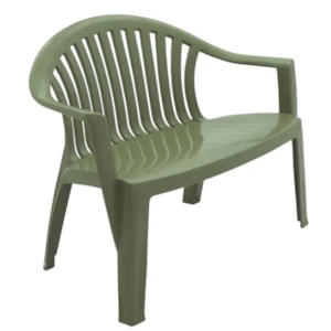 Banco Tramontina Leme Em Polipropileno Verde Oliva