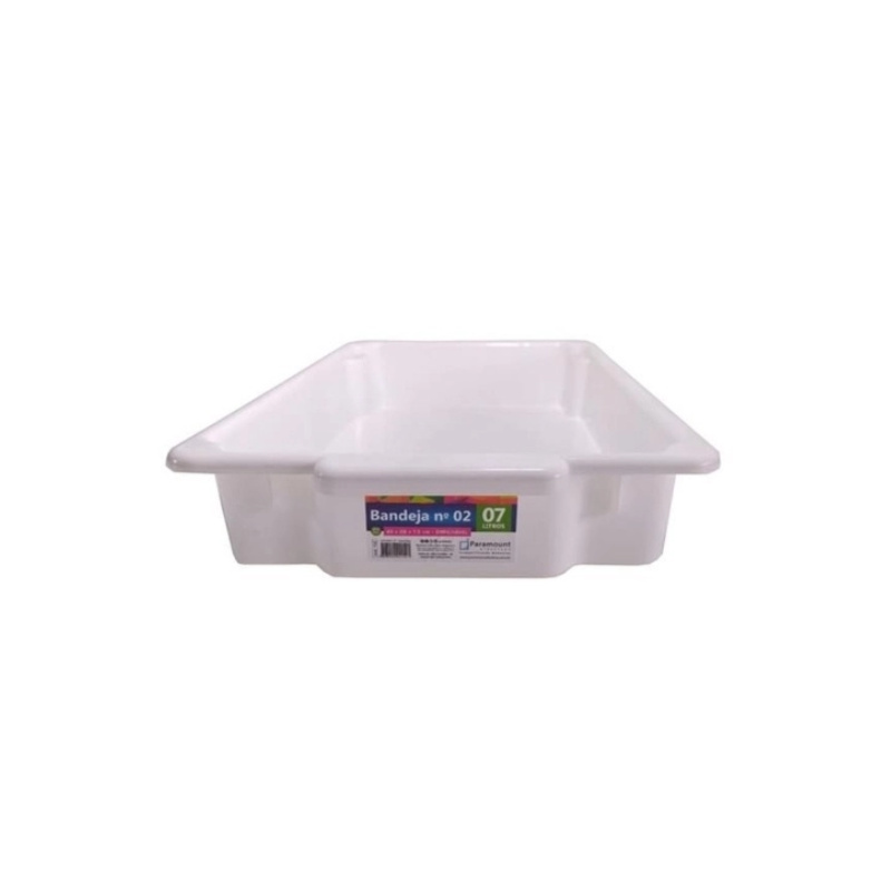 Bandeja de Plastico Paramount Medio N2 7L 45X28X7,5cm-ea097ebb-b86d-43ef-b1af-640ad3b613fe