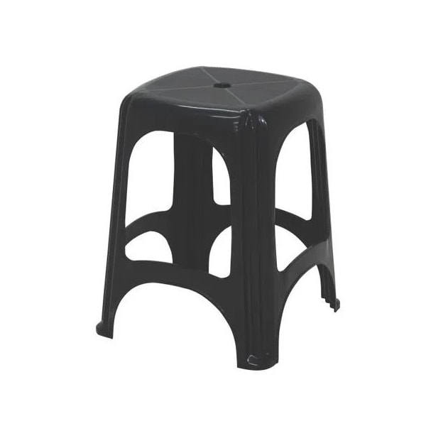 Banqueta Tramontina Niterói ECO em Polipropileno Im Green Recycled Preto-2950f242-351a-494b-b533-f9e2858a9f1c