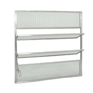 Basculante CLM Aluminio 40X60 Natural Vidro Boreal Premium