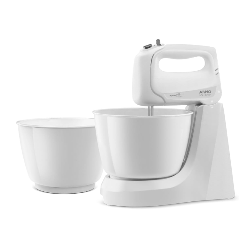 Batedeira Arno Mini Chef 400W HM10 127V Branco