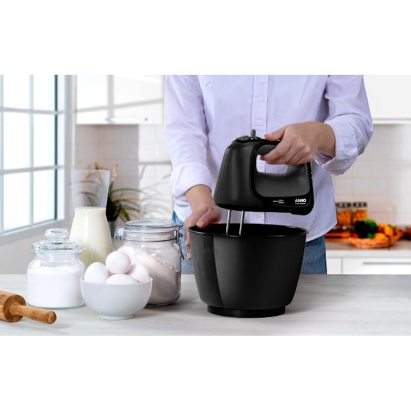 Batedeira Arno Mini Chef Portatil 400W 127V Preto HM01-934d6382-37d5-479b-8cdc-f670933df191