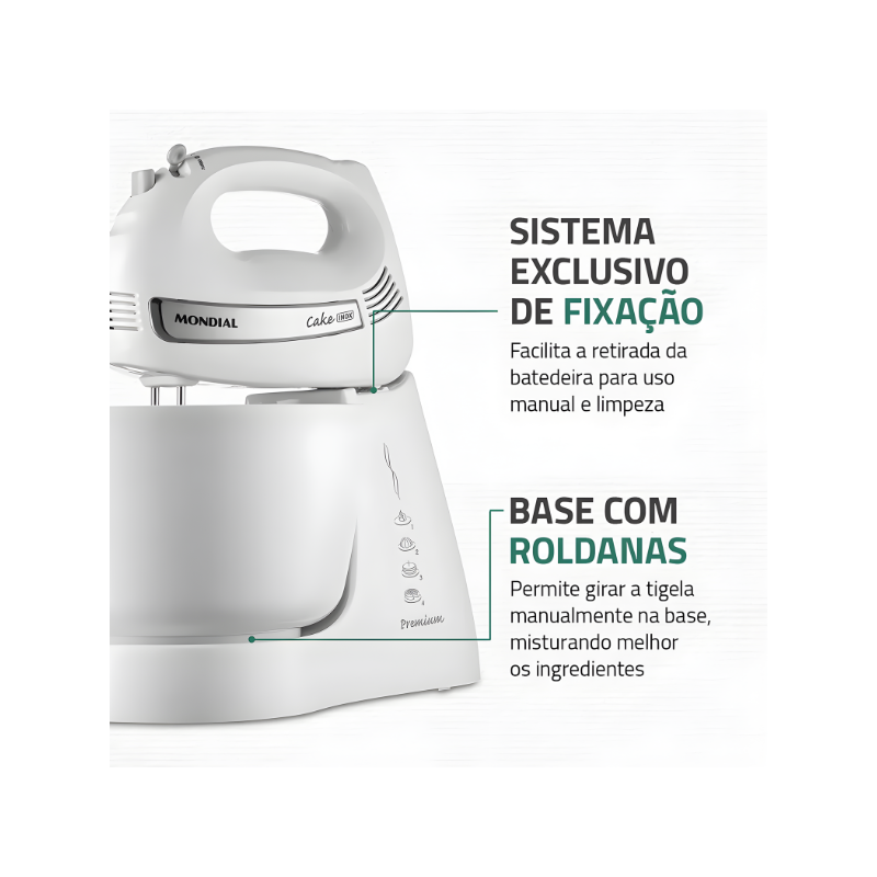 Batedeira Mondial Cake 500W 127V/60HZ B-50-W Branco-e86a40c4-ddcc-4a8b-af0f-b8cc9693fa96