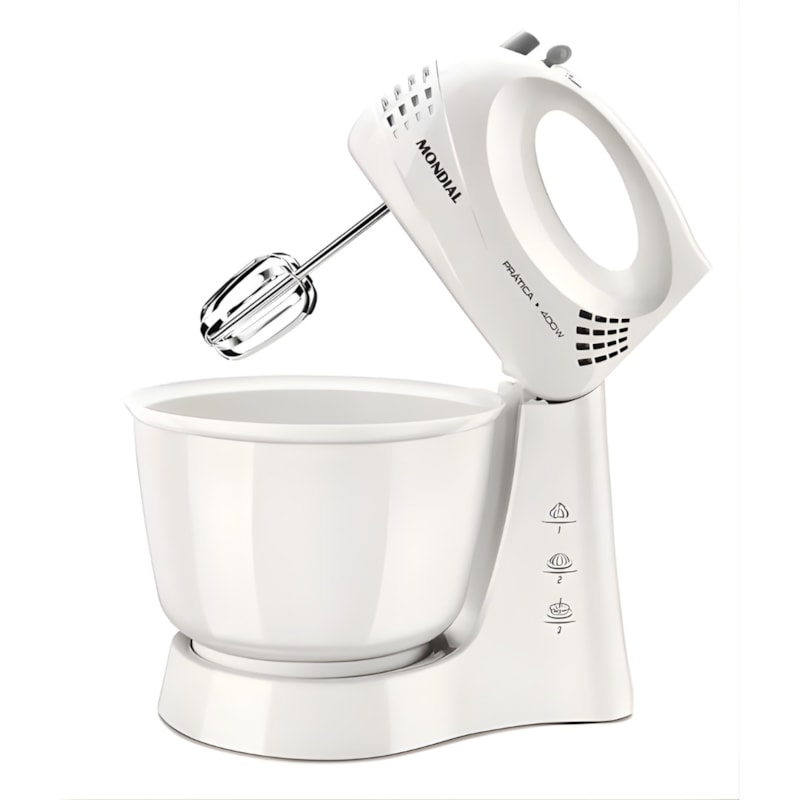 Batedeira Mondial Pratica B-44-W 127V Branco-2d663480-47c6-482f-a598-9fac25b26be7