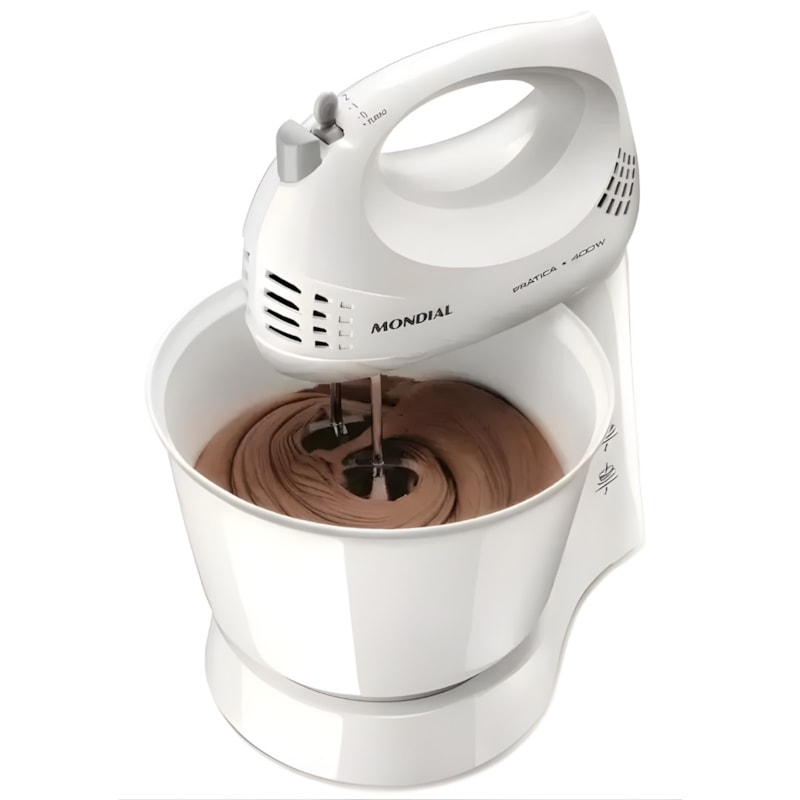 Batedeira Mondial Pratica B-44-W 127V Branco-20ab18d8-09b0-4978-aee8-0dc140c24639