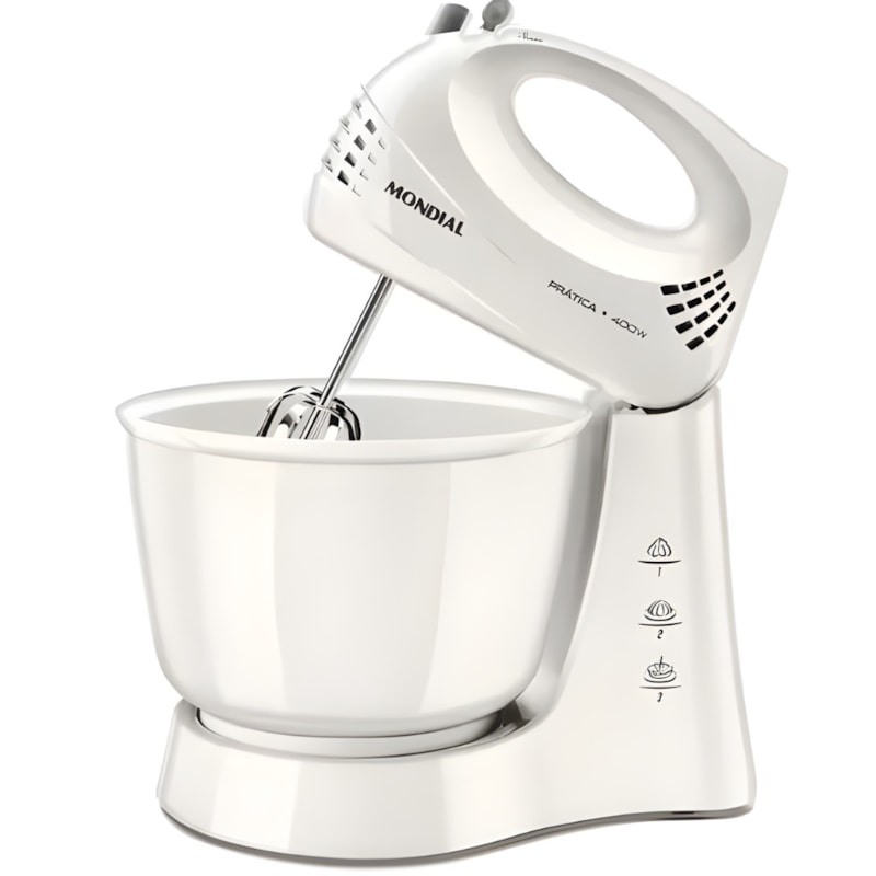 Batedeira Mondial Pratica B-44-W 127V Branco-992b0992-6f33-410a-a29b-5321fca645ca