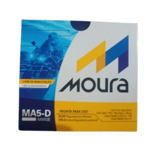 Bateria Moura Moto MMGE 5-D
