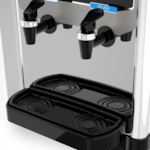 Bebedouro Newup de Mesa Baby Refrigerado Compressor Cinza