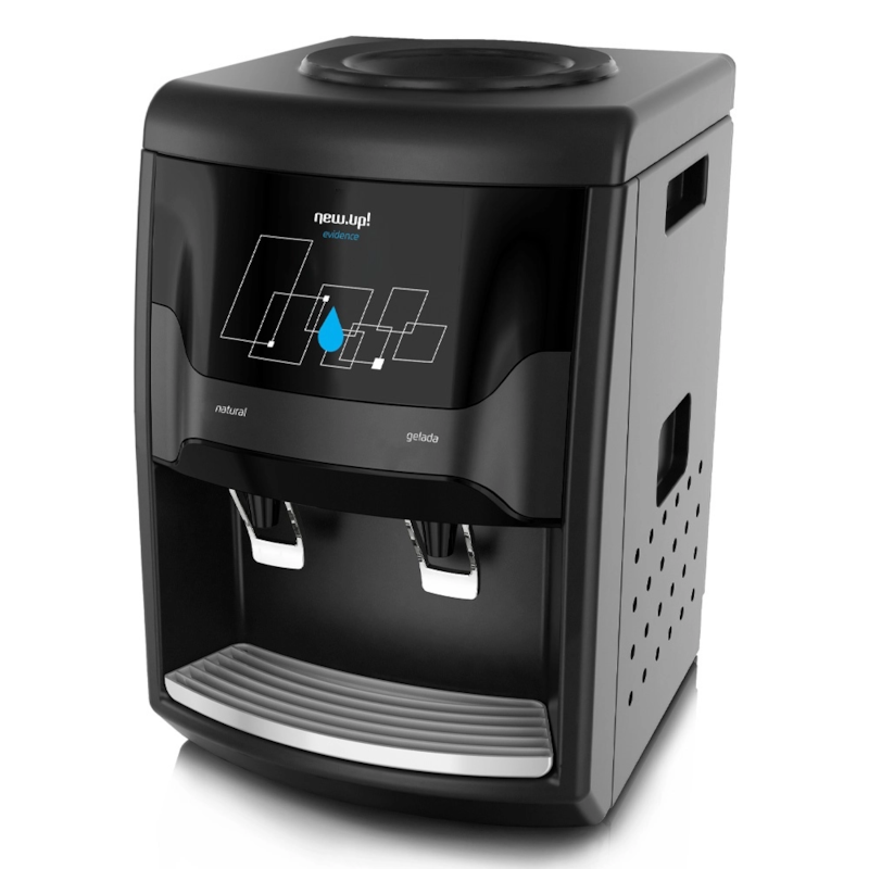 Bebedouro Newup de Mesa Evidence Refrigerado Compressor Black