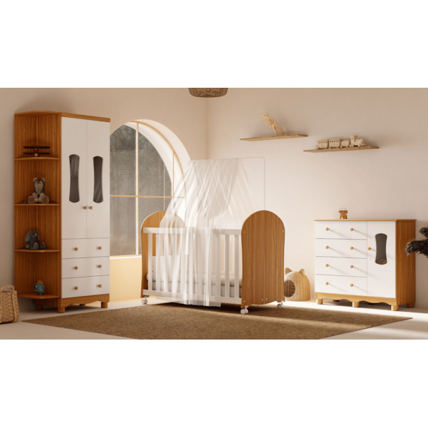 Berco Peroba Smim New Branco Brilho/Amendoa-a831d7cc-2c4b-4102-baec-65400d47898a