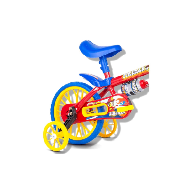 Bicicleta Cairu Aro 12 Masculino Fire/Water Man Vermelho/Azul-e351bd4c-4c0a-4099-a18b-d93e753ba8c6