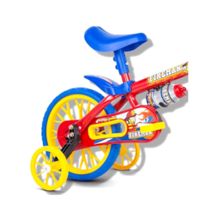 Bicicleta Cairu Aro 12 Masculino Fire/Water Man Vermelho/Azul