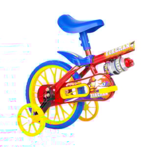 Bicicleta Cairu Aro 12 Masculino Fire/Water Man Vermelho/Azul
