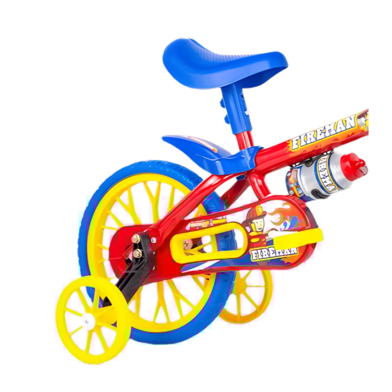 Bicicleta Cairu Aro 12 Masculino Fire/Water Man Vermelho/Azul-0f73c13f-6ed0-4ab8-ae3a-df940470a5f8