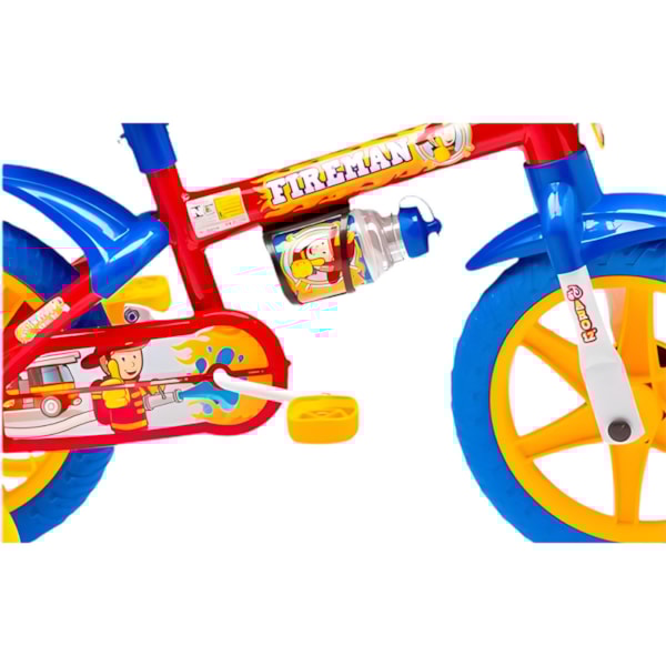 Bicicleta Cairu Aro 12 Masculino Fire/Water Man Vermelho/Azul-38546618-b07b-45eb-9936-0fd42969dda2