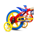 Bicicleta Cairu Aro 12 Masculino Fire/Water Man Vermelho/Azul-90e9d62e-b545-4886-8bc9-96c9c48884e7