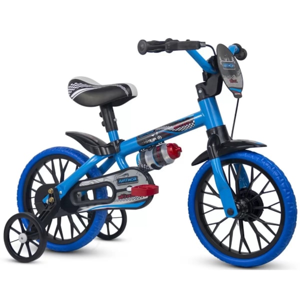 Bicicleta Cairu Aro 12 Masculino Veloz com Selim em PU Azul-2cddb8d3-6d32-469d-a301-af1168bbb2e3