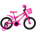 Bicicleta Cairu Aro 16 Mountain Bike Feminina Fadinha Rosa/Pink-fc2233e0-d504-4b1f-9620-84f35c4522e4