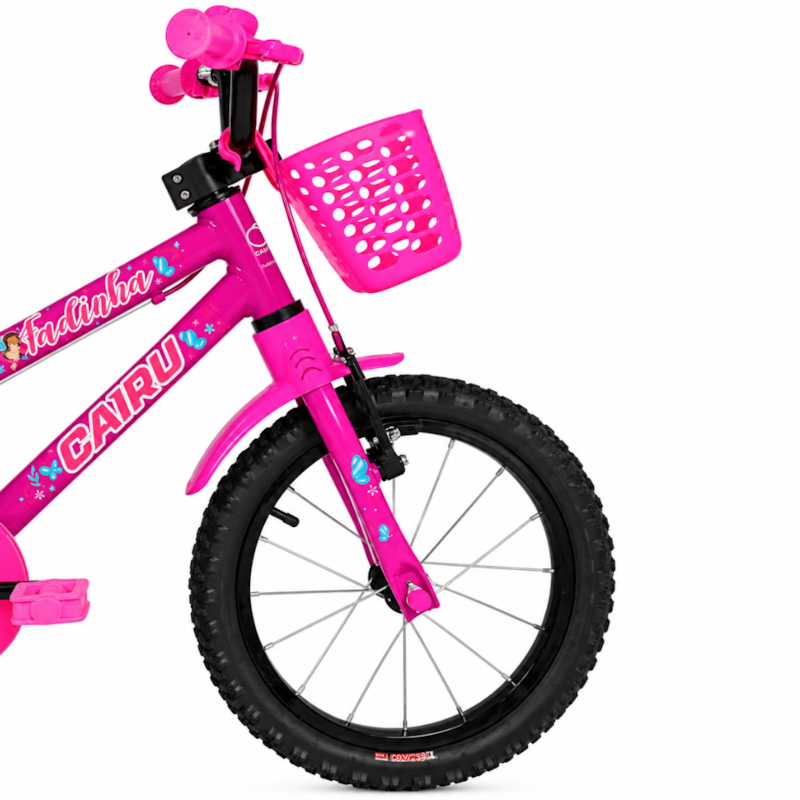 Bicicleta Cairu Aro 16 Mountain Bike Feminina Fadinha Rosa/Pink-a127dae1-b6bb-4300-96b2-77d55343e744