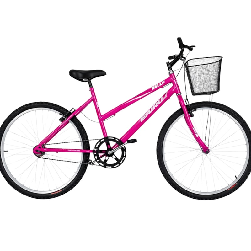 Bicicleta Cairu Aro 16 Mountain Bike Feminina Fadinha Rosa/Pink