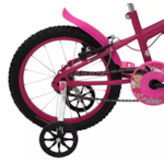 Bicicleta Cairu ARO 16 MTB Fadinha Preto/Pink