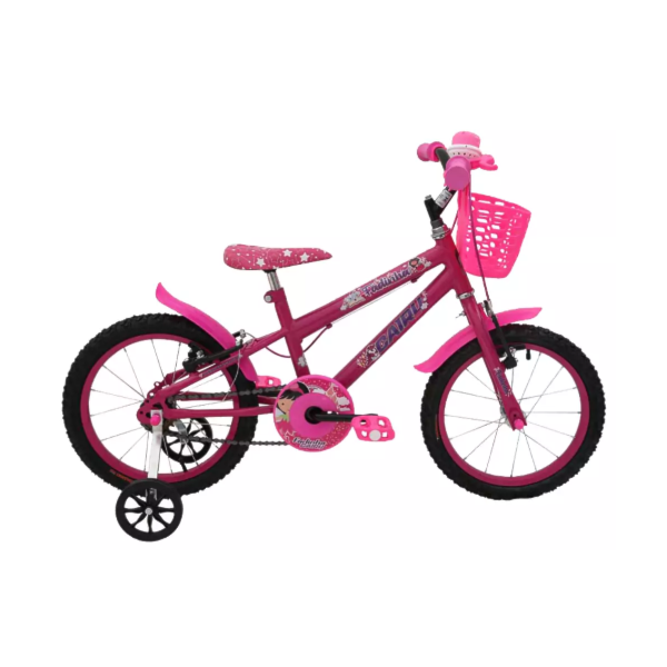 Bicicleta Cairu Aro 16 MTB Fadinha Preto/Pink-71885bfa-8fdc-4db4-aa13-58f32751419d
