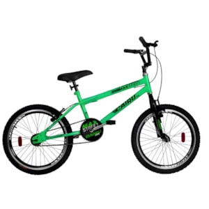 Bicicleta Cairu Aro 20 Aero Freest Max Street Verde/Preto