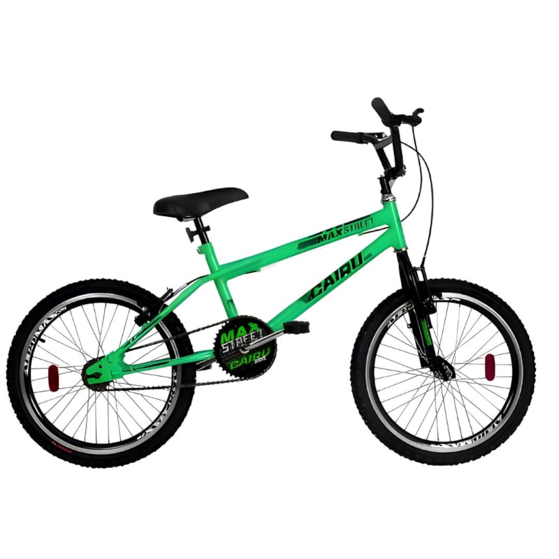 Bicicleta Cairu Aro 20 Aero Freest Max Street Verde/Preto-62826cd3-d64b-49dc-bbb4-622d68f4ad37