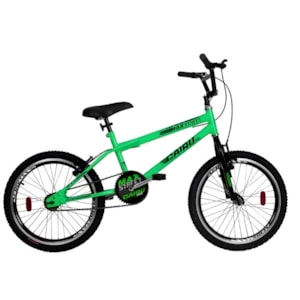 Bicicleta Cairu Aro 20 Aero Freest Max Street Verde/Preto