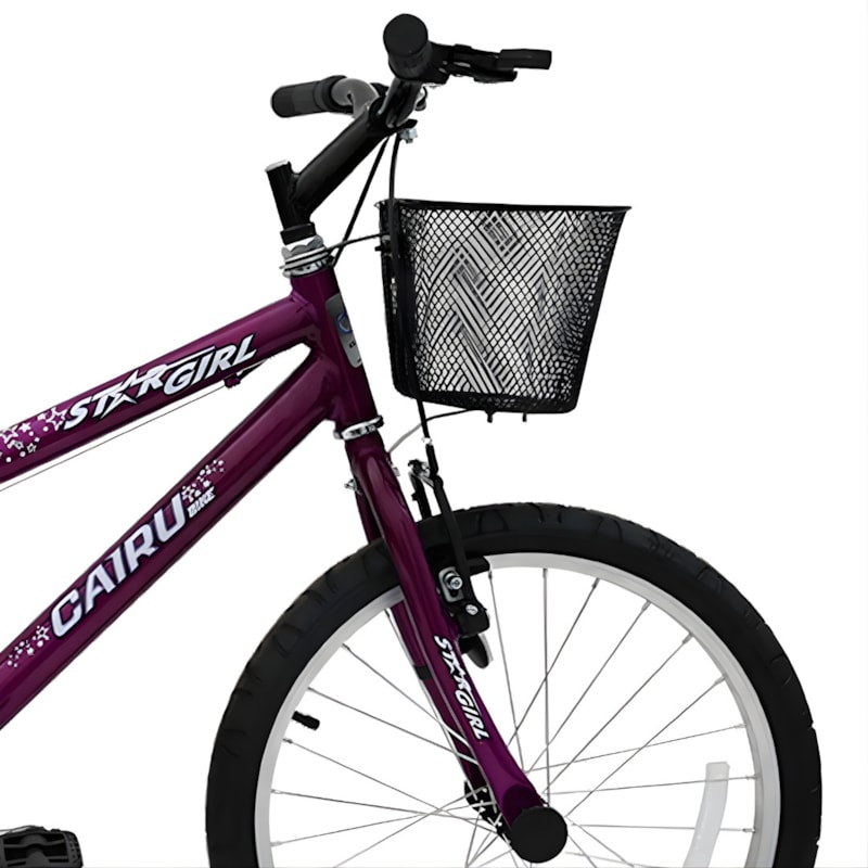 Bicicleta Cairu Aro 20 Mountain Bike Reb Star Girl Com CestoVioleta-7e6dc92c-cca5-4201-ab03-474655853d3b