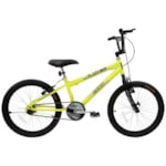 Bicicleta Cairu Aro 20 MTB Cross Flash Boy Amarelo Neon 