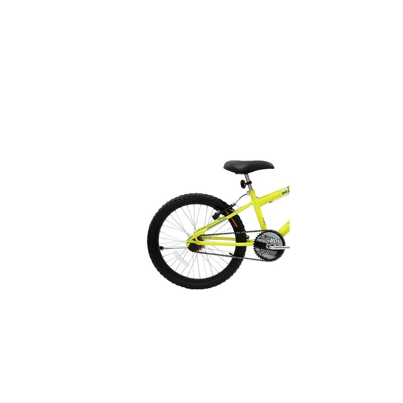 Bicicleta Cairu Aro 20 MTB REB Cross Flash Boy Amarelo Neon