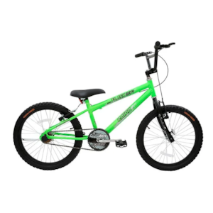 Bicicleta Cairu Aro 20 MTB REB Cross Flash Boy Verde/Neon