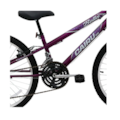 Bicicleta Cairu Aro 24 Bella com 21 Machas REB Mountain Bike com Cesto Violeta/Preto-91174ed8-cea3-449b-8b9b-fb220c5215f2