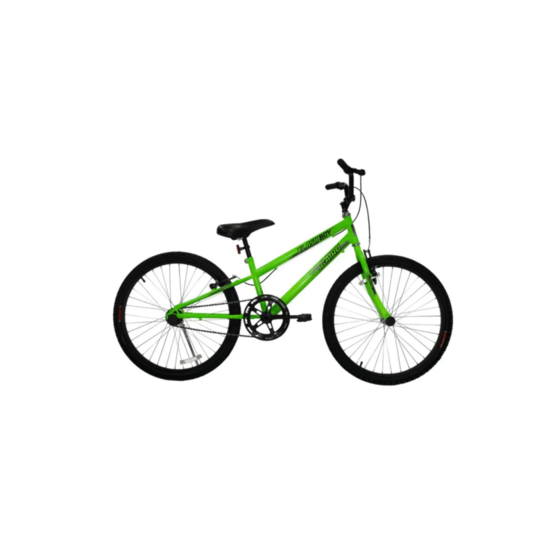 Bicicleta Cairu Aro 24 Flash Boy com 21 Marchas REB Mountain Bike Verde