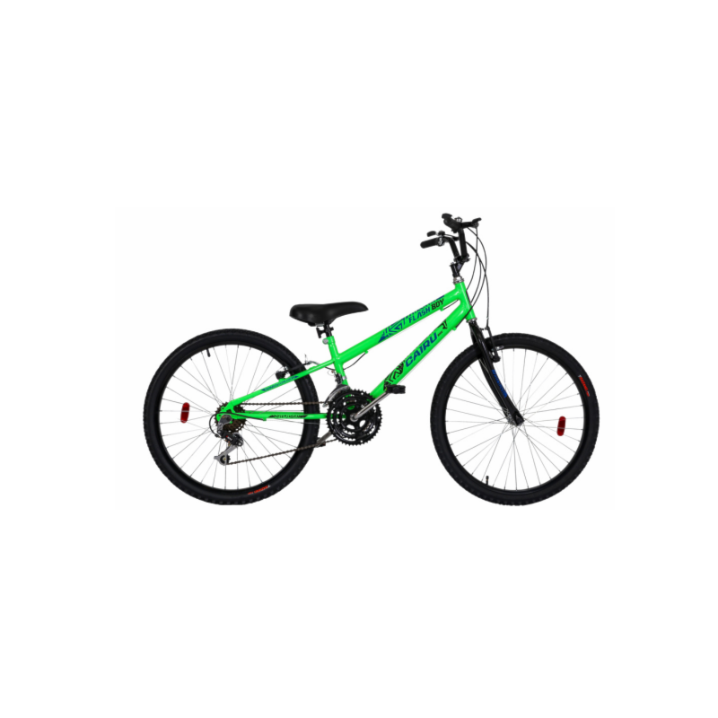 Bicicleta Cairu Aro 24 Mountain Bike REB Flash Boy Verde