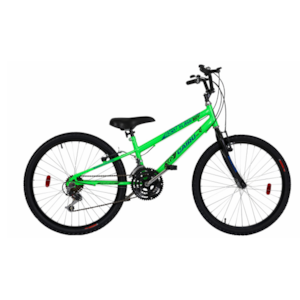 Bicicleta Cairu Aro 24 Mountain Bike REB Flash Boy Verde