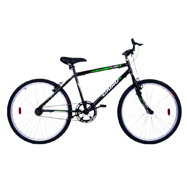 Bicicleta Cairu Aro 26 Flash com 21 Marchas Mountain Bike Preto/Verde-adf802bc-49a5-42eb-aa66-324ac4b2c044