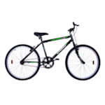 Bicicleta Cairu Aro 26 Flash sem Marcha Mountain Bike Preto/Verde