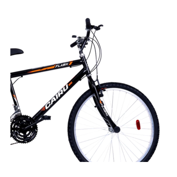 Bicicleta Cairu Aro 26 Mountain Bike com 21 Marchas Flash Preto/Laranja-83560d08-6b0e-4d05-a448-fb2a1f351bee