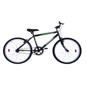 Bicicleta Cairu Aro 26 Mtb 21M Flash Preto/Verde