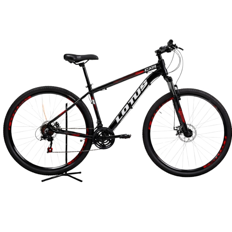 Bicicleta Cairu Aro 29 Alumínio Lotus CXR Preto/Vermelho 17.5 21V-13c443c8-f01b-4289-954b-5a4a2a1c9207
