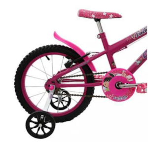 Bicicleta Cairu Aro16 Feminina MTB Fadinha Rosa Pink