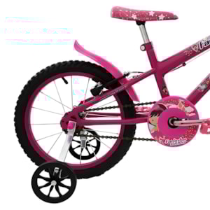 Bicicleta Cairu Aro16 Feminina MTB Fadinha Rosa Pink