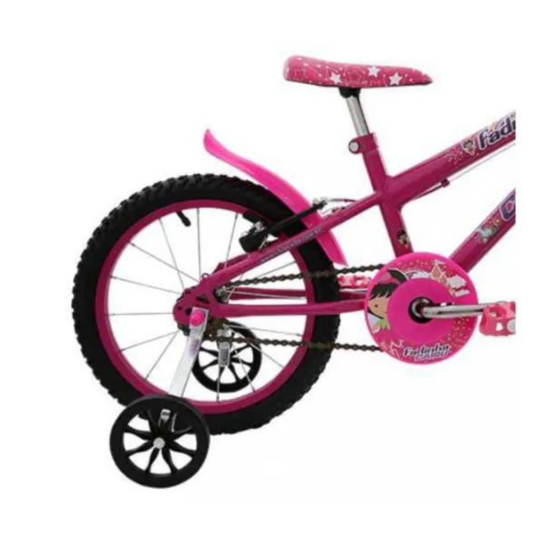 Bicicleta Cairu Aro16 Feminina MTB Fadinha Rosa Pink-4d00d2c3-f5d7-4e74-afd0-5d0ee1ed2e94