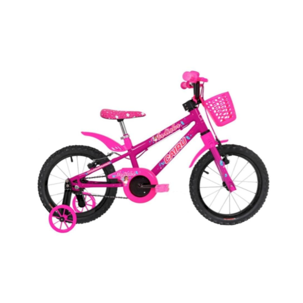 Bicicleta Cairu Aro16 Feminina MTB Fadinha Rosa Pink-f9106e8e-d9aa-4b4b-8227-9cdc4a0efdee
